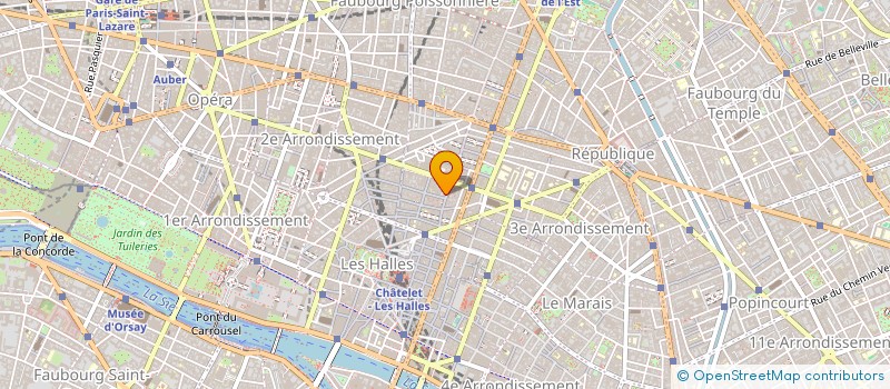 localisation de l'entreprise SRJ  PARIS