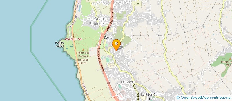 localisation de l'entreprise SRJ à SAINT-LEU