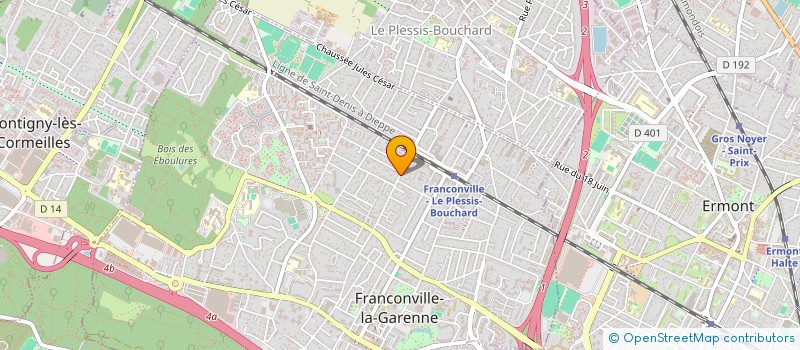 localisation de l'entreprise SRJ  FRANCONVILLE