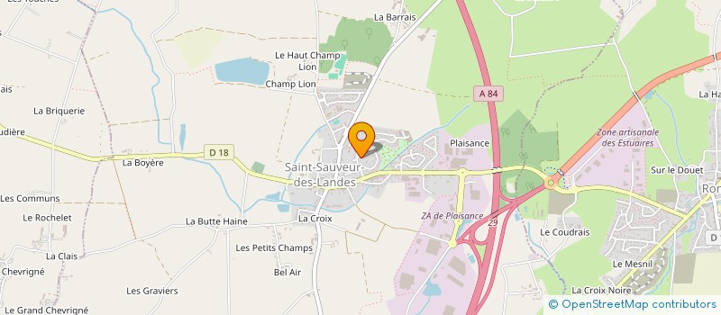 localisation de l'entreprise SRJ AUTOS  LECOUSSE