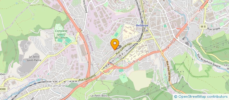 localisation de l'entreprise SRJM MAJORS SAS A CAPITAL VARIABLE  SAINT-ETIENNE