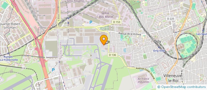 localisation de l'entreprise SRK  ORLY