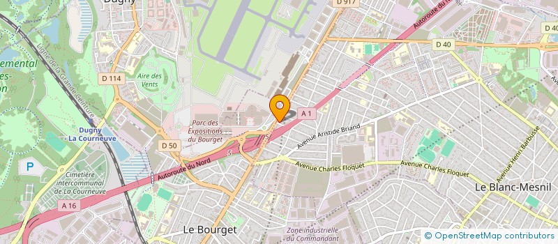 localisation de l'entreprise SRK à LE BLANC-MESNIL