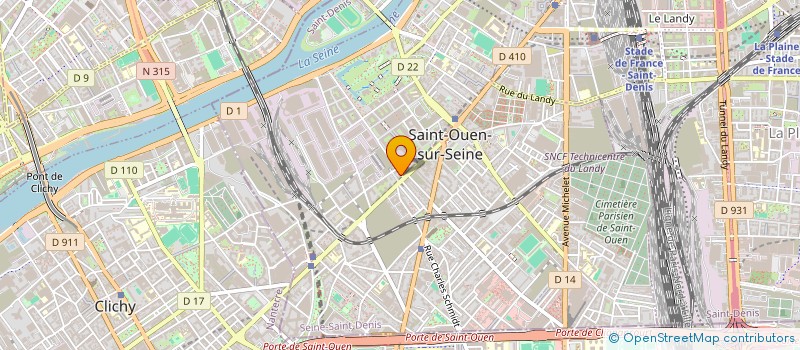 localisation de l'entreprise SRKI à SAINT-OUEN-SUR-SEINE