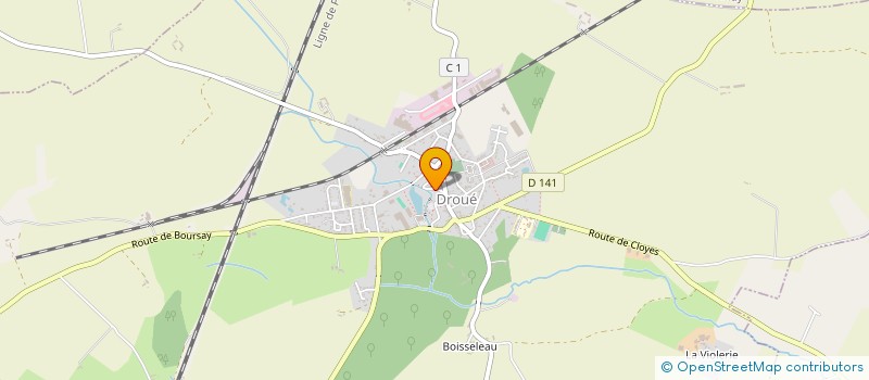 localisation de l'entreprise SRL IMMO  DROUE