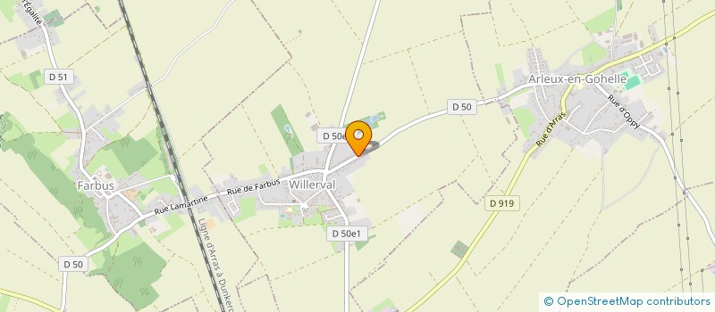 localisation de l'entreprise SRLJ IMMO  FRESNOY-EN-GOHELLE