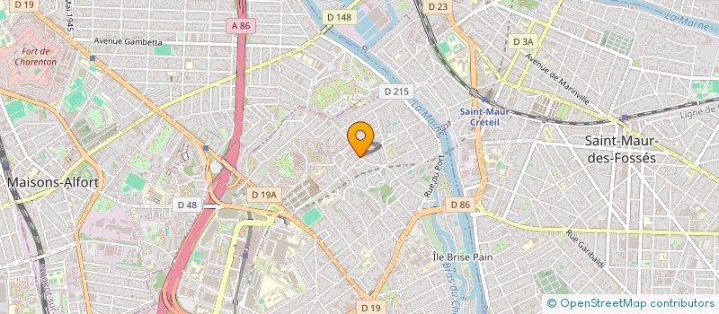 localisation de l'entreprise SRM à CRETEIL