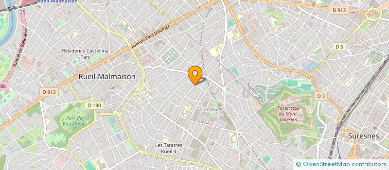 localisation de l'entreprise SRM BAT à RUEIL-MALMAISON