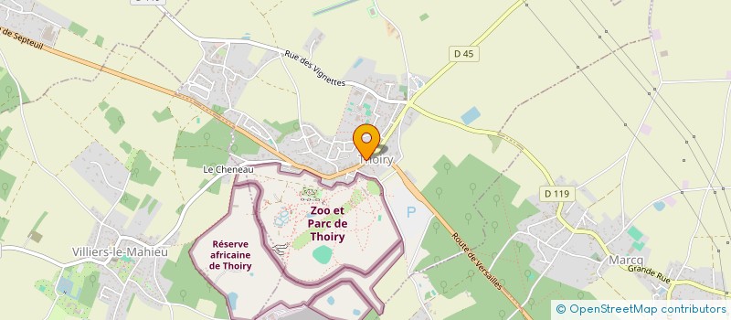 localisation de l'entreprise SRM CONSEILS  THOIRY