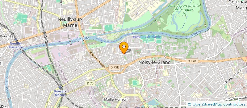 localisation de l'entreprise SRM CONSULTING  NOISY-LE-GRAND