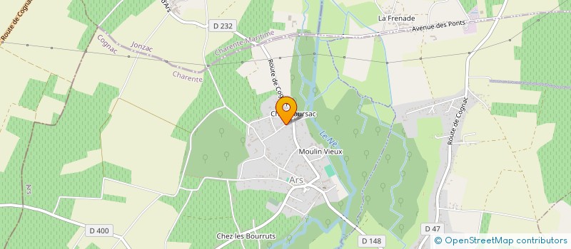 localisation de l'entreprise SRM IMMO à ARS