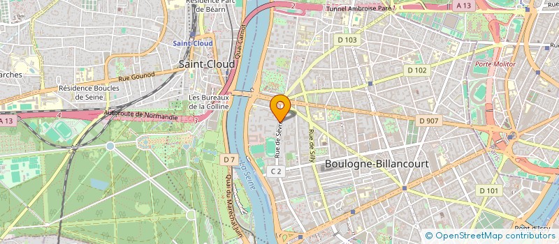 localisation de l'entreprise SRM - SPORT ROYAL MANAGEMENT S.A.S.  PARIS