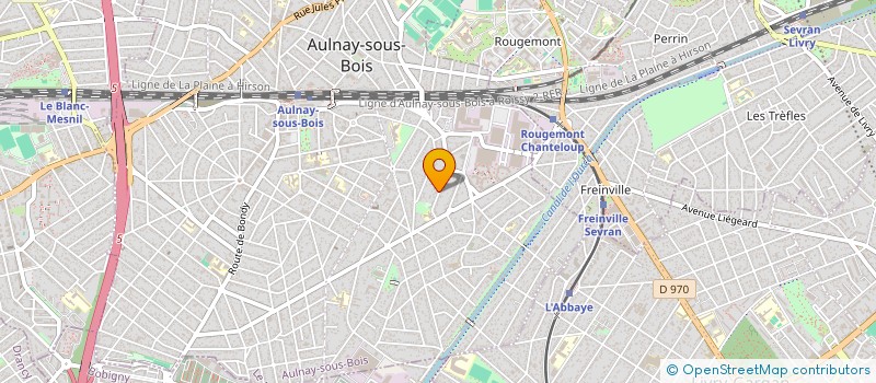 localisation de l'entreprise SRMC à AULNAY-SOUS-BOIS