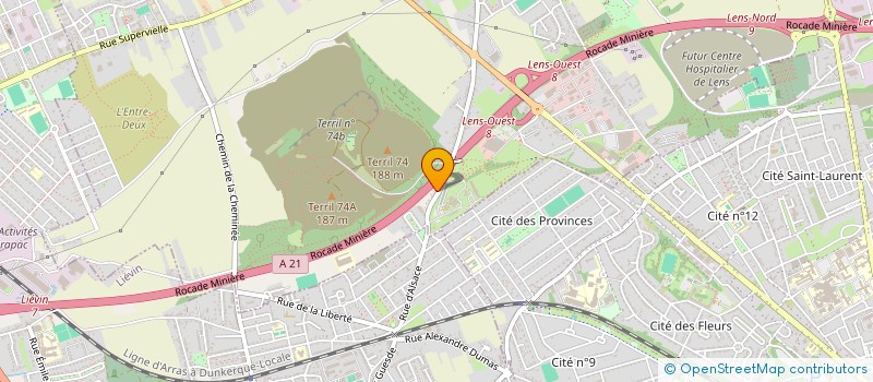 localisation de l'entreprise SRMNPA  LOOS-EN-GOHELLE