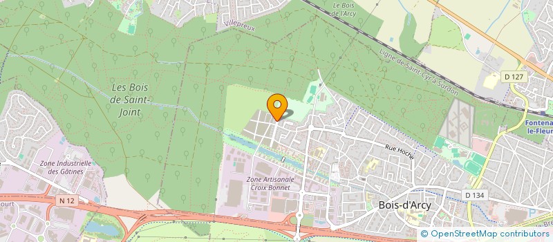 localisation de l'entreprise SRO CONSEILS  BOIS-D'ARCY