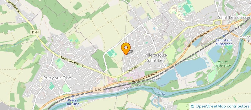 localisation de l'entreprise SRO INNOVATE EUROPE  VILLERS-SOUS-SAINT-LEU