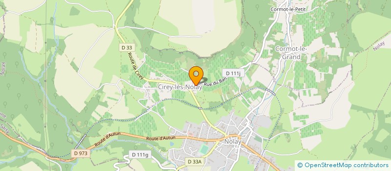 localisation de l'entreprise SROSOFT  NOLAY