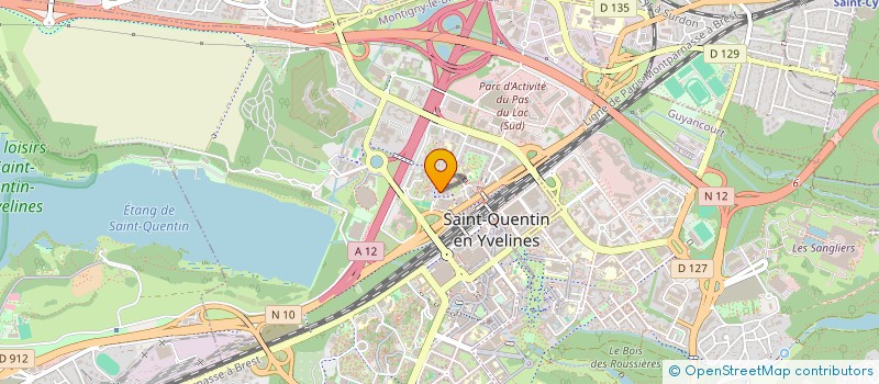 localisation de l'entreprise SROY  MONTIGNY-LE-BRETONNEUX