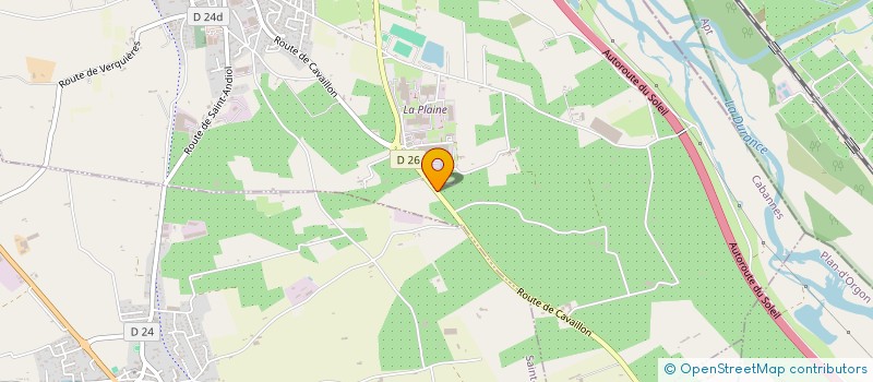 localisation de l'entreprise SRP 2020 à L'ISLE-SUR-LA-SORGUE