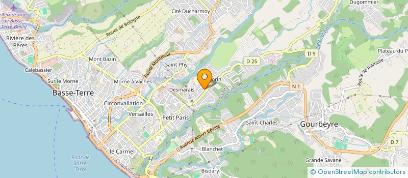 localisation de l'entreprise SRP à SAINT-CLAUDE
