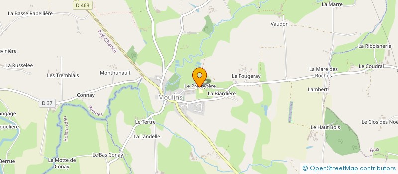 localisation de l'entreprise SRP.NET à MOULINS