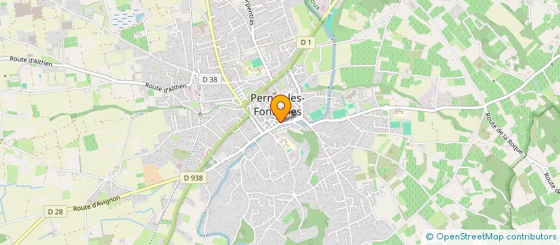 localisation de l'entreprise SRP PERNES  PERNES-LES-FONTAINES