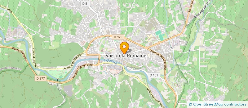 localisation de l'entreprise SRP VAISON  VAISON-LA-ROMAINE