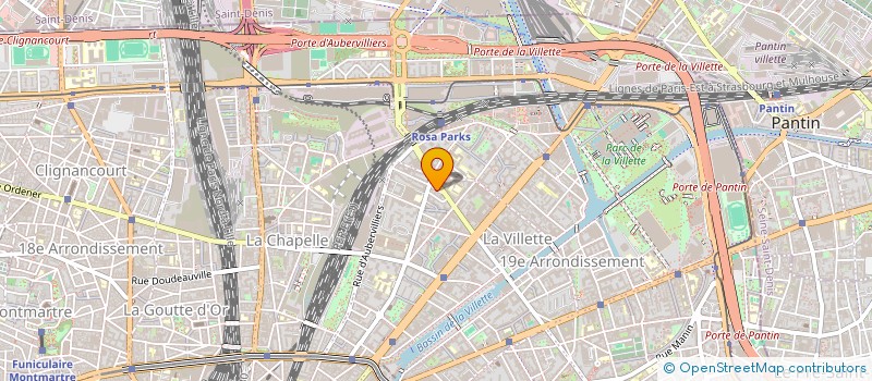 localisation de l'entreprise SRPE  PARIS