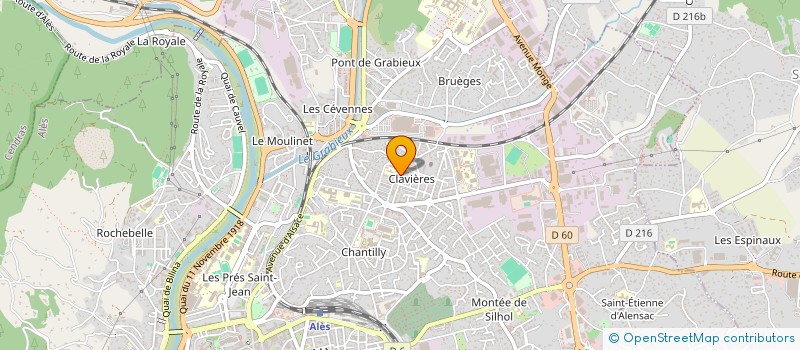 localisation de l'entreprise SRPI  ALES