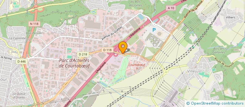 localisation de l'entreprise SRPI  VILLEBON-SUR-YVETTE