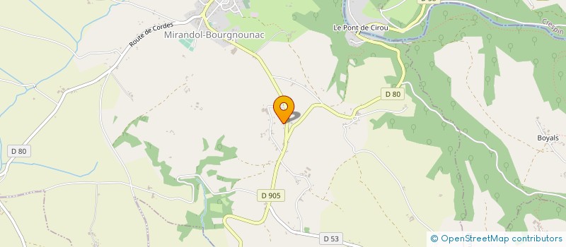 localisation de l'entreprise SRPI DES 3 VALLEES à SAINTE-GEMME