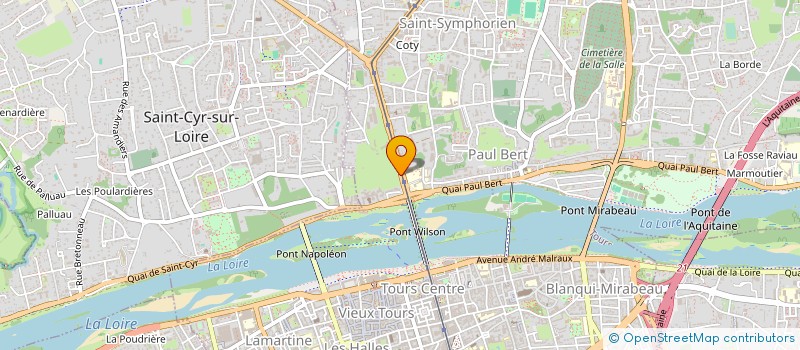 localisation de l'entreprise SRPIF PAYS DE LA LOIRE  TOURS