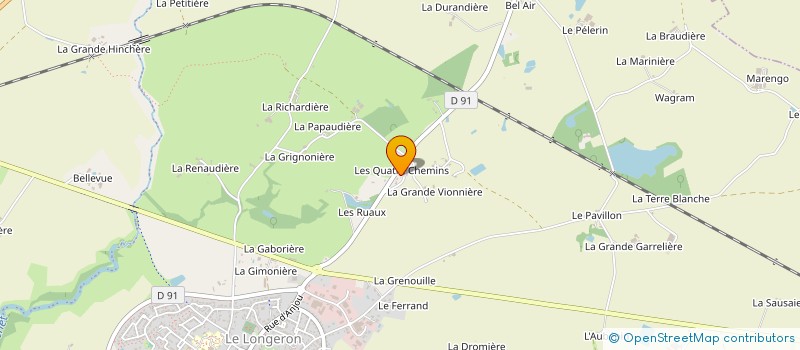 localisation de l'entreprise SRPL à SEVREMOINE