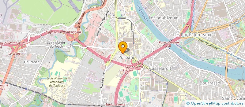 localisation de l'entreprise SRPM SOC DE REGIE PUBLICITAIRE MALKA à TOULOUSE