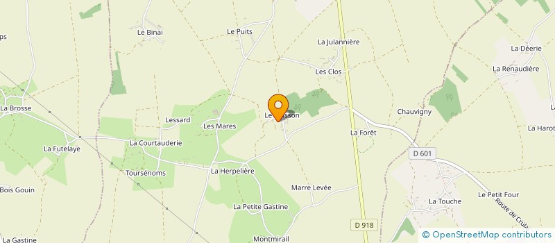 localisation de l'entreprise SRR à CRULAI