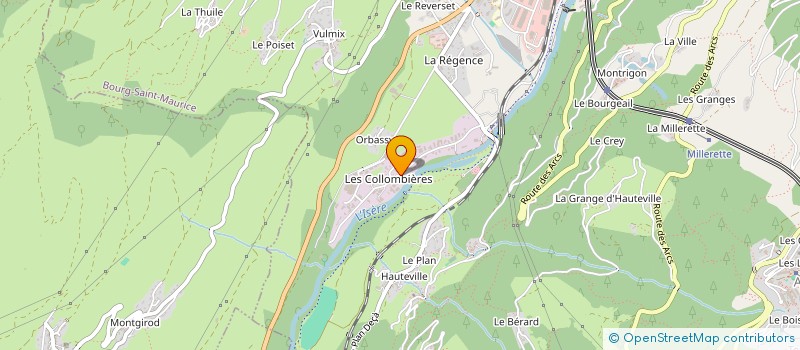 localisation de l'entreprise SRR PROMOTION IMMOBILIERE à BOURG-SAINT-MAURICE