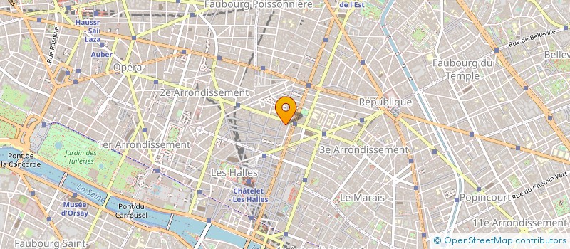 localisation de l'entreprise SRRINT PRESS CHATELET à PARIS