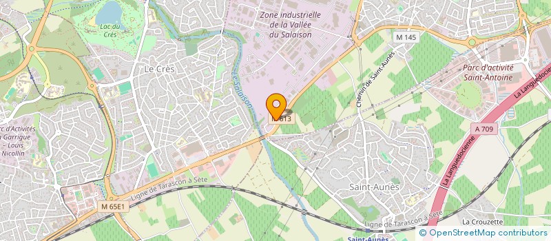 localisation de l'entreprise SRS DIFFUSION à VENDARGUES