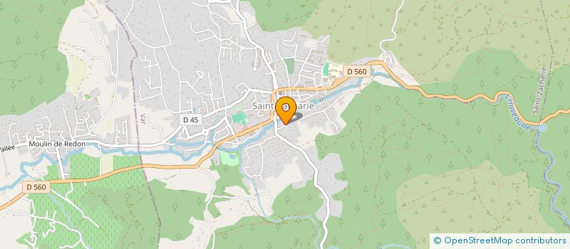 localisation de l'entreprise SRS IMMOBILIER  SAINT-ZACHARIE