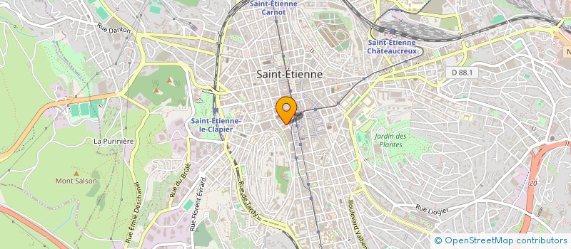 localisation de l'entreprise SRSCT  SAINT-ETIENNE