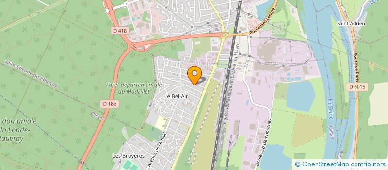 localisation de l'entreprise SRT à OISSEL