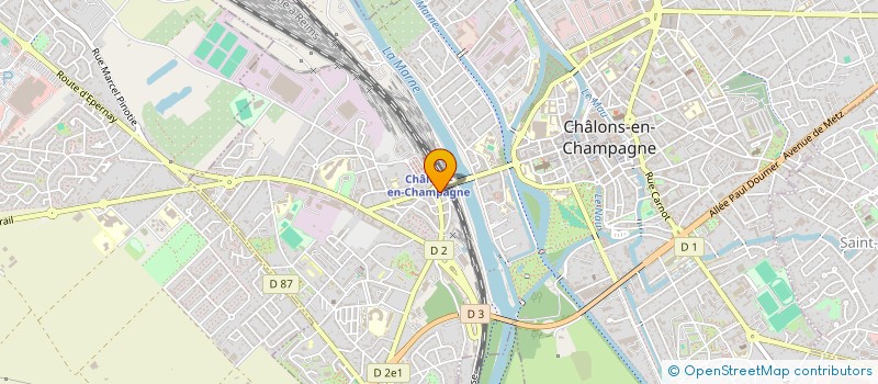 localisation de l'entreprise SRT ALIMENTATION à CHALONS-EN-CHAMPAGNE