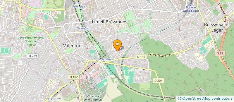 localisation de l'entreprise SRT BAT 94  LIMEIL-BREVANNES