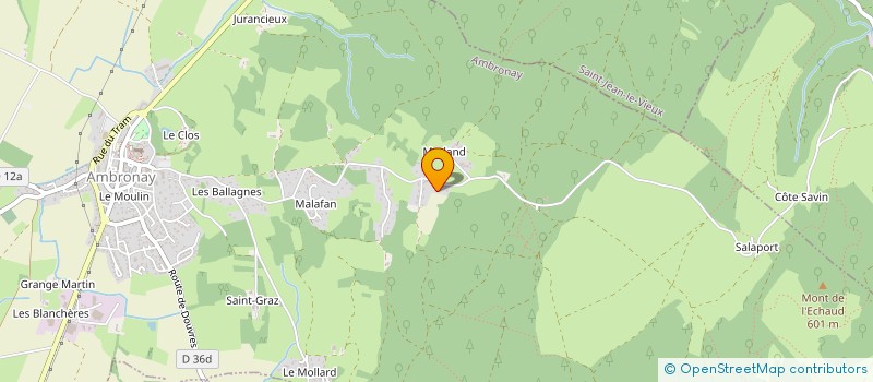 localisation de l'entreprise SRT DISTRIBUTION  AMBRONAY