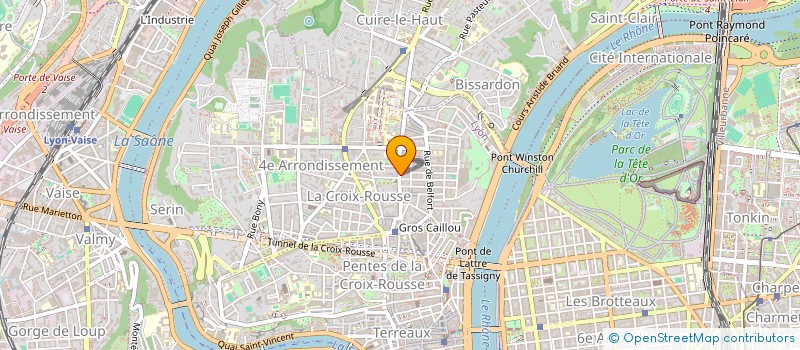 localisation de l'entreprise SRT15 à LYON
