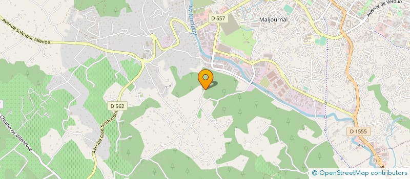 localisation de l'entreprise SRTA CLIMATISATION à DRAGUIGNAN