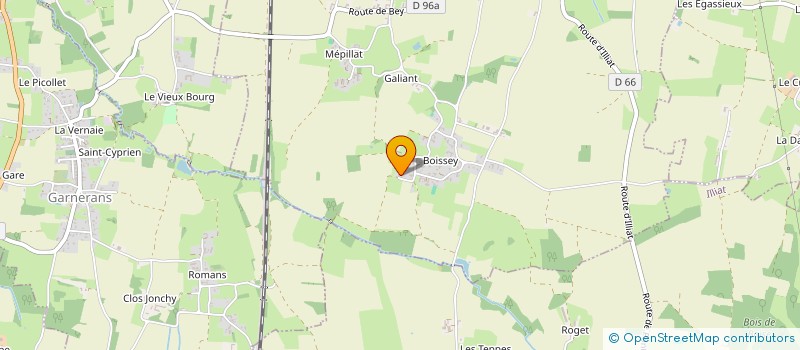 localisation de l'entreprise SRTE SOCIETE REPARATIONS TECHNIQUES ENGINS  CRUZILLES-LES-MEPILLAT