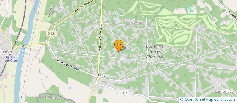 localisation de l'entreprise SRTP  LAMORLAYE