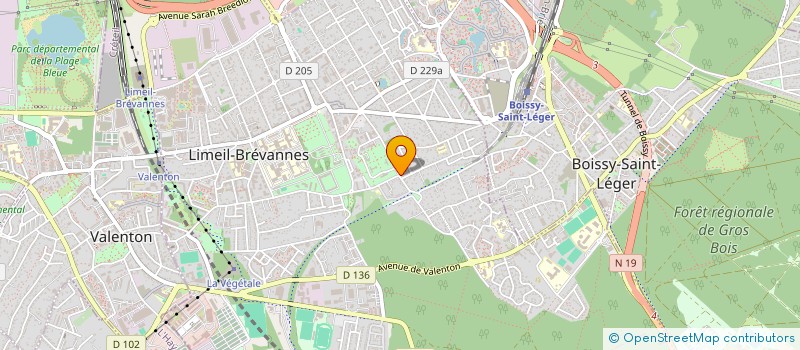 localisation de l'entreprise SRU  LIMEIL-BREVANNES