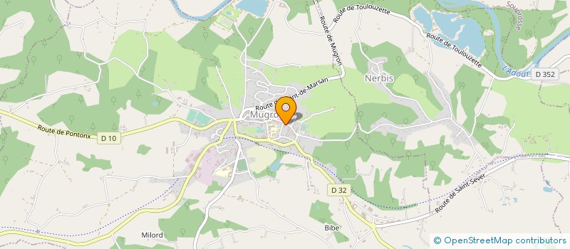 localisation de l'entreprise SRUCTUREST à MUGRON